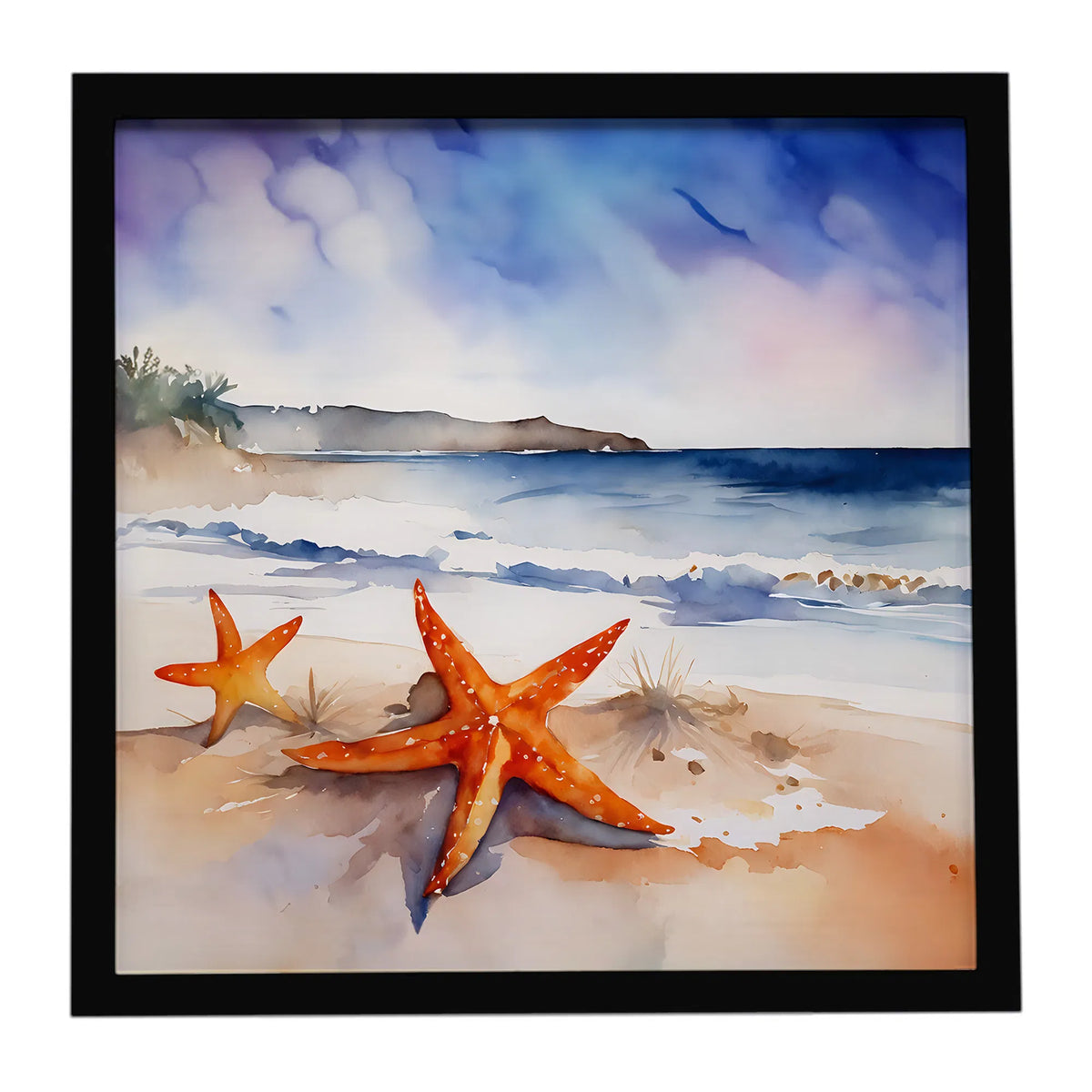 Metallic Feel The Coastal Starfish 8x8 Metal Wall Accent β My Store